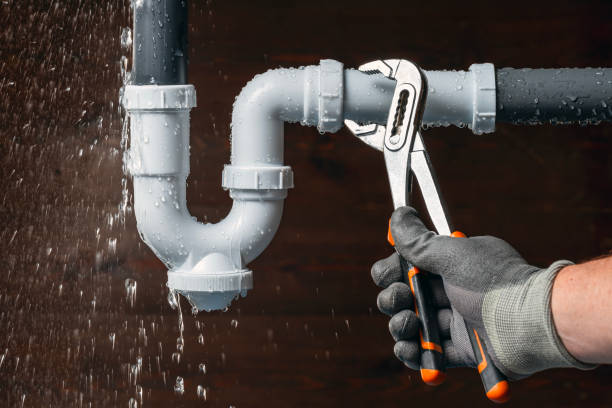 Professional Leak Detection technician working in Flora, IL